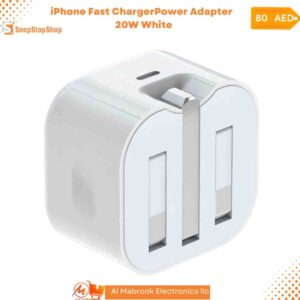 20W charger offers enhanced fast charging efficiency Features foldable plugs allow you to conveniently stash the charger in your backpack, handbag, purse, satchel, and more Sleeved cable protects the wires from fraying or surface damage and prevents &racks and abrasion to offer extended use USB Type-C cable to Lightning cable is compatible with various iOS devices Durable metal connectors on the cable ensure lasting use Brand Compatibility: Apple Colour Name: White Country of Origin: China Model Name: 20w pd fast charging set Model Number: 20w